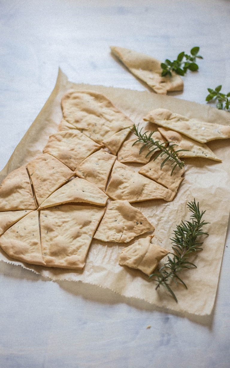 Cracker mit Meersalz und Rosmarin – Thermomix® Rezept