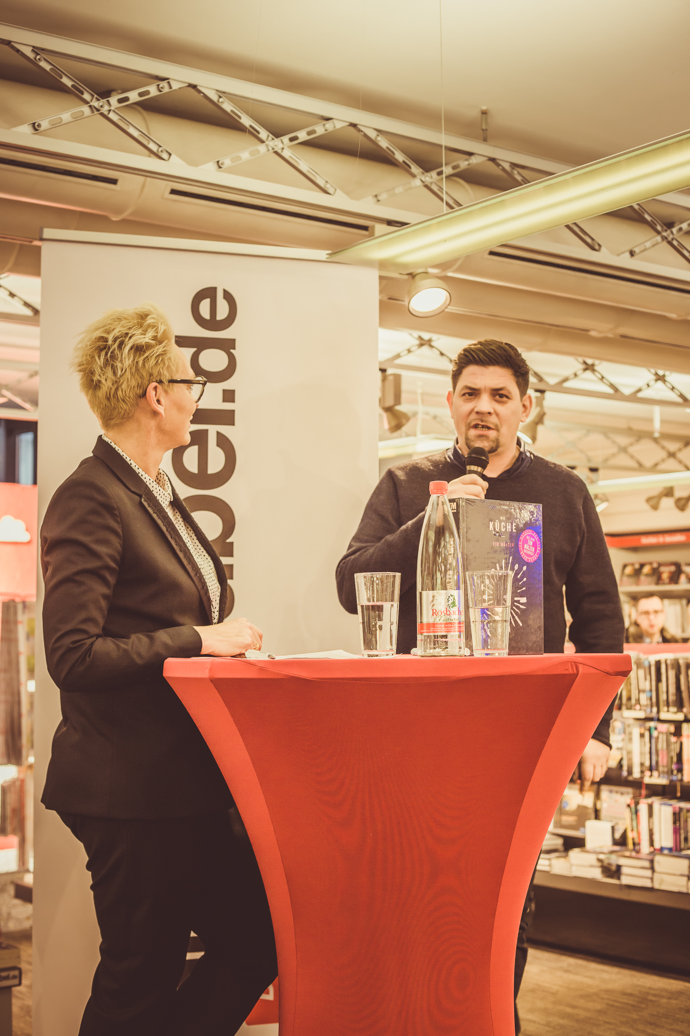 Tim Mälzer und Bärbel Schäfer