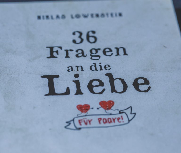 Valentinstag Geschenkidee: Niklas Löwenstein – 36 Fragen an die Liebe