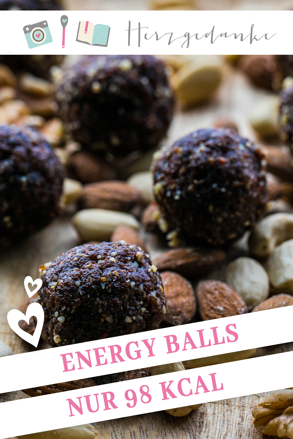Energy Balls - Nuss-Kakao-Bällchen aus dem Thermomix®