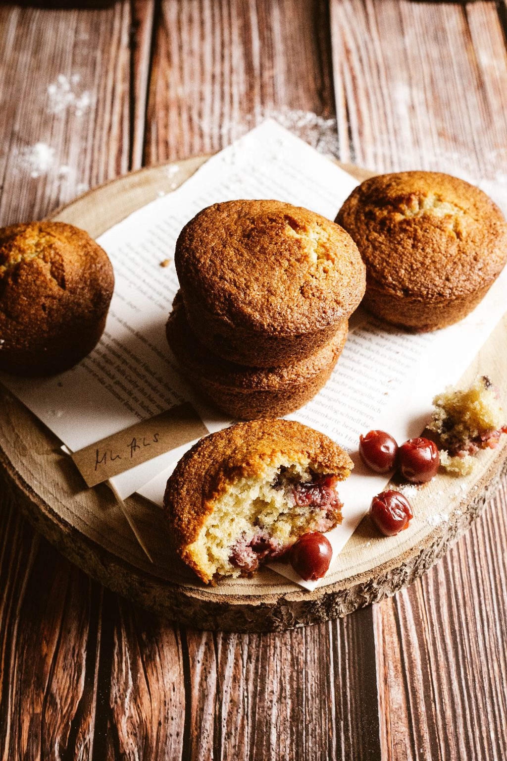 Super saftige Kirsch - Muffins aus dem Thermomix®