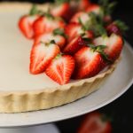 Butterkuchen mit Erdbeeren