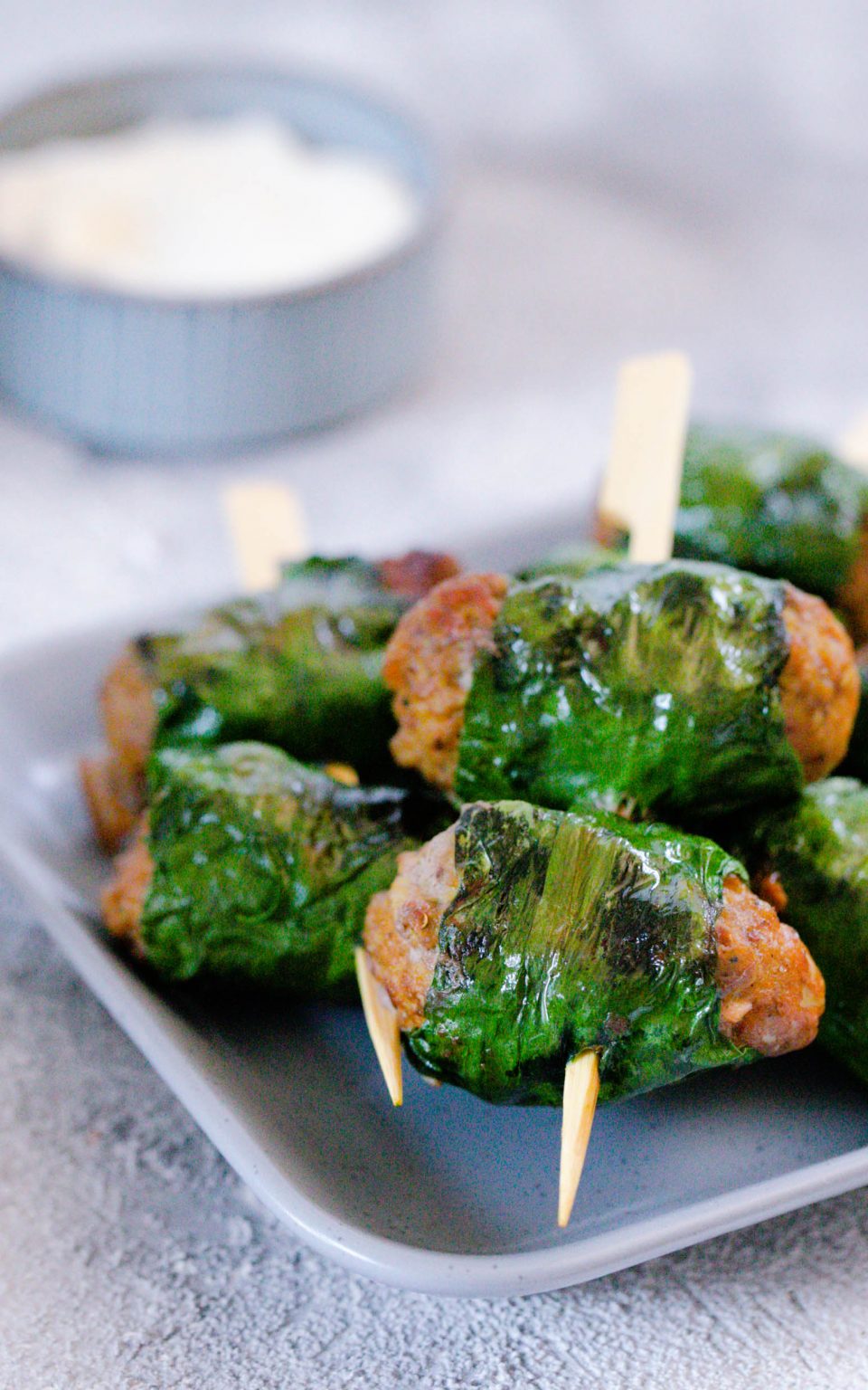 Hackfleischröllchen in Bärlauch aus dem Thermomix® - Herzgedanke Hackfleischröllchen in Bärlauch aus dem Thermomix® - Herzgedanke