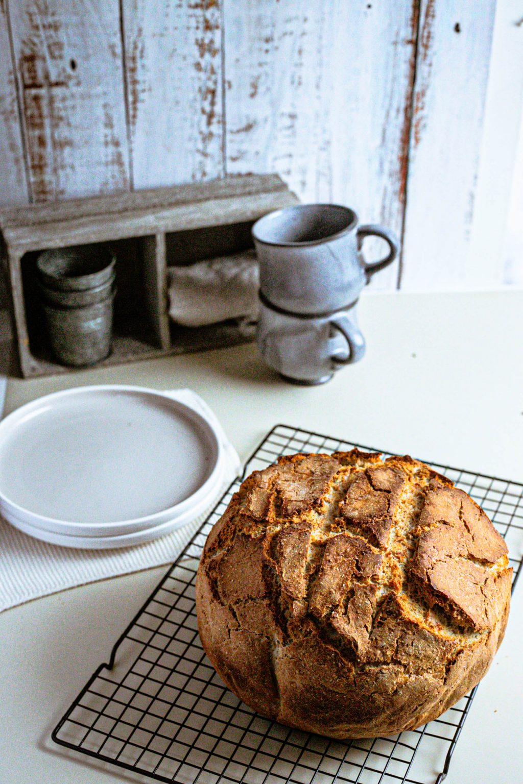 Supereinfaches Topfbrot – Herzgedanke