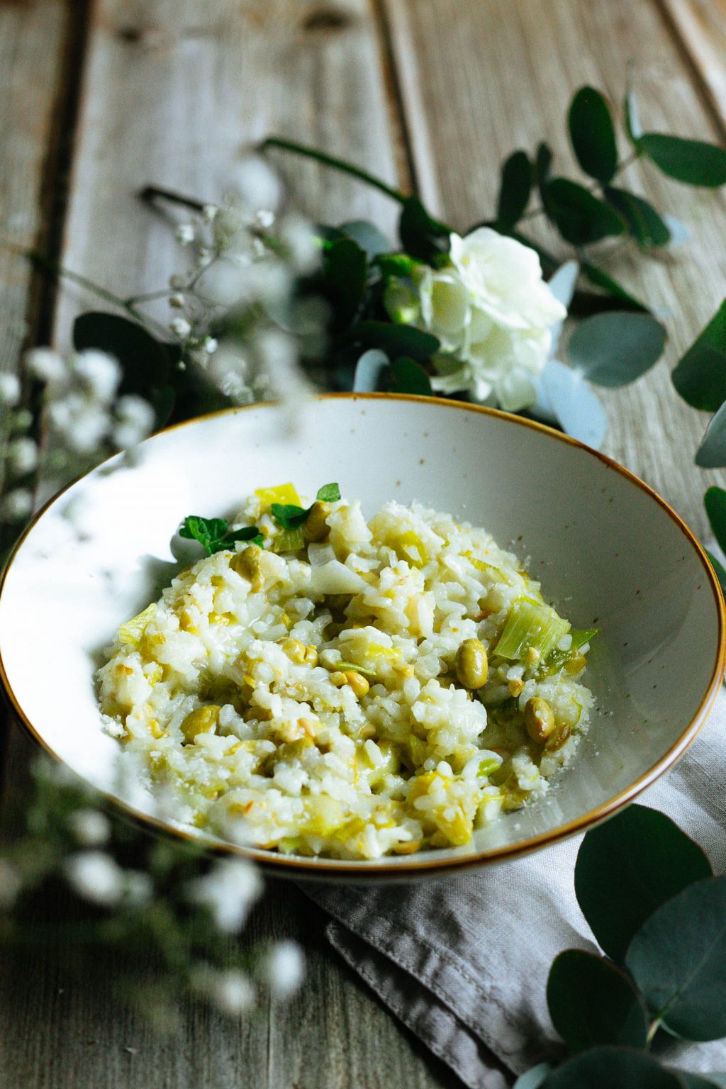 Edamame Risotto mit und ohne Thermomix® – Herzgedanke