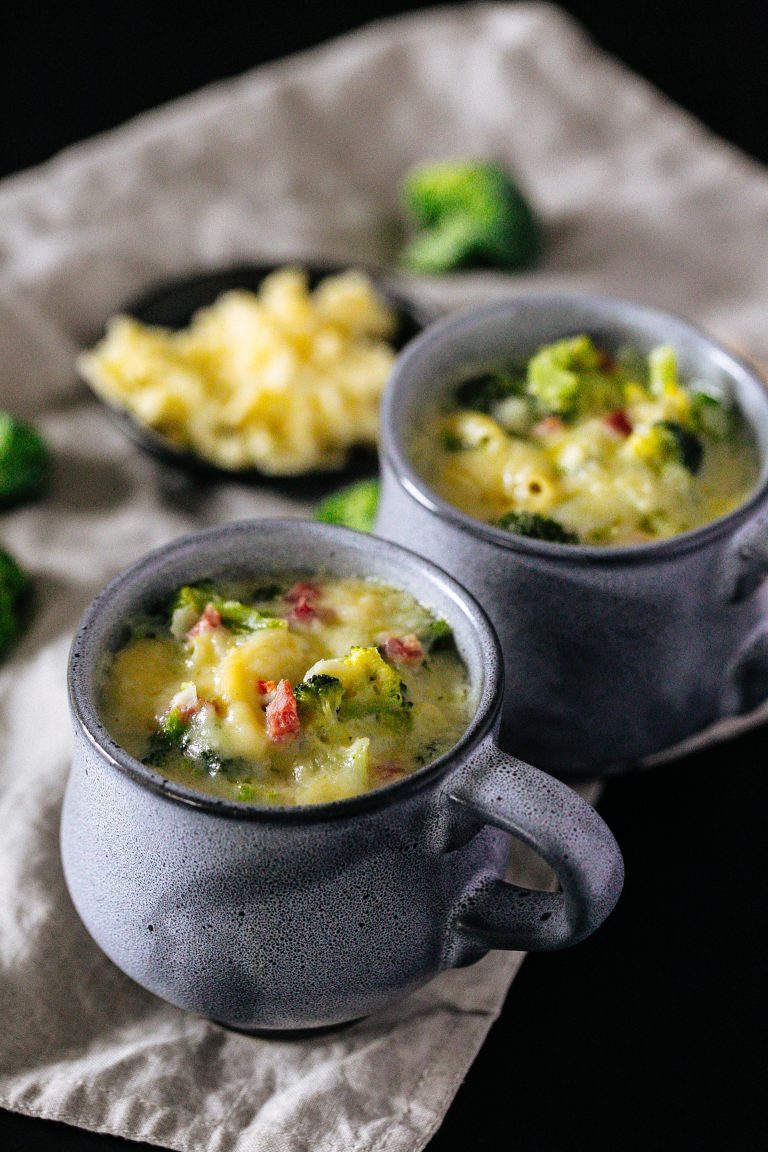 Mac-and-Cheese-Suppe in nur 20 Minuten