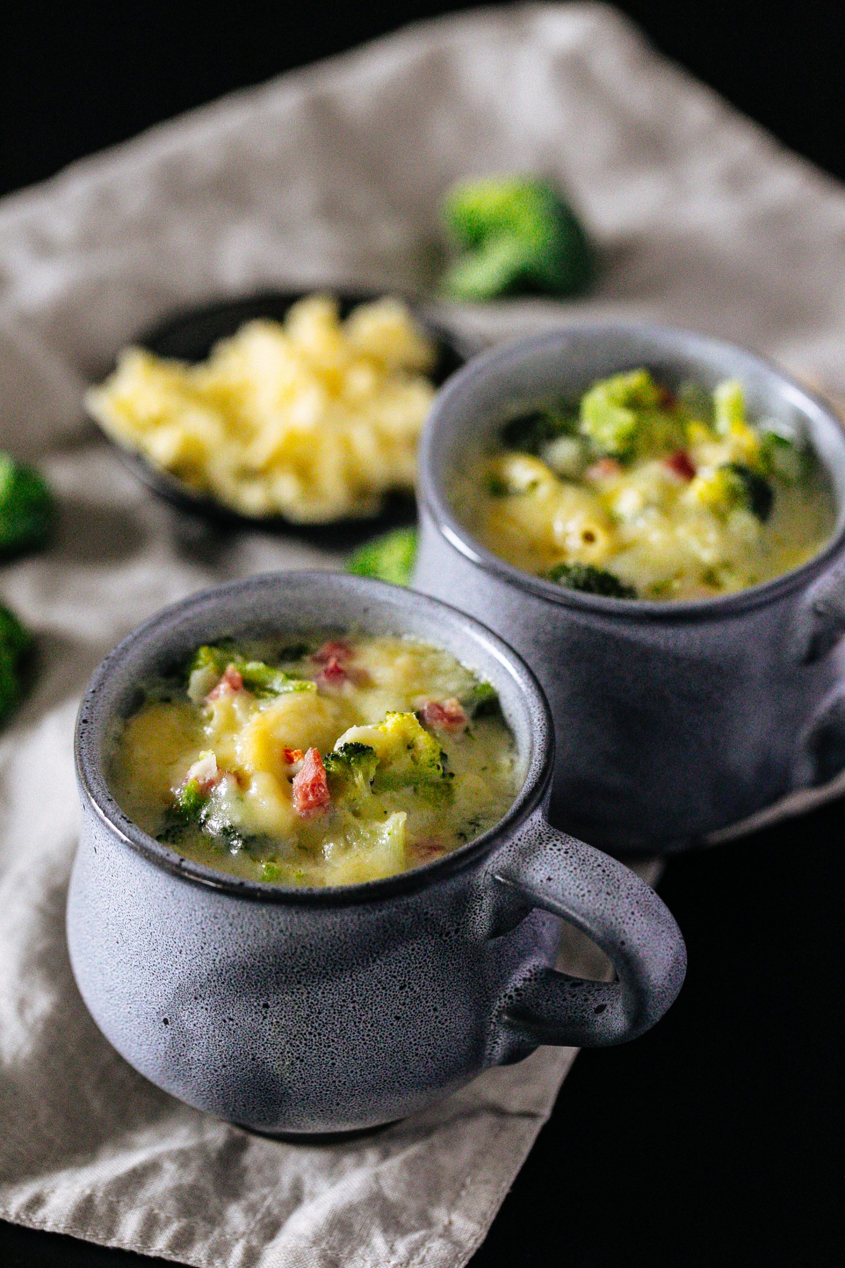 Mac-and-Cheese-Suppe mit und ohne Thermomix®