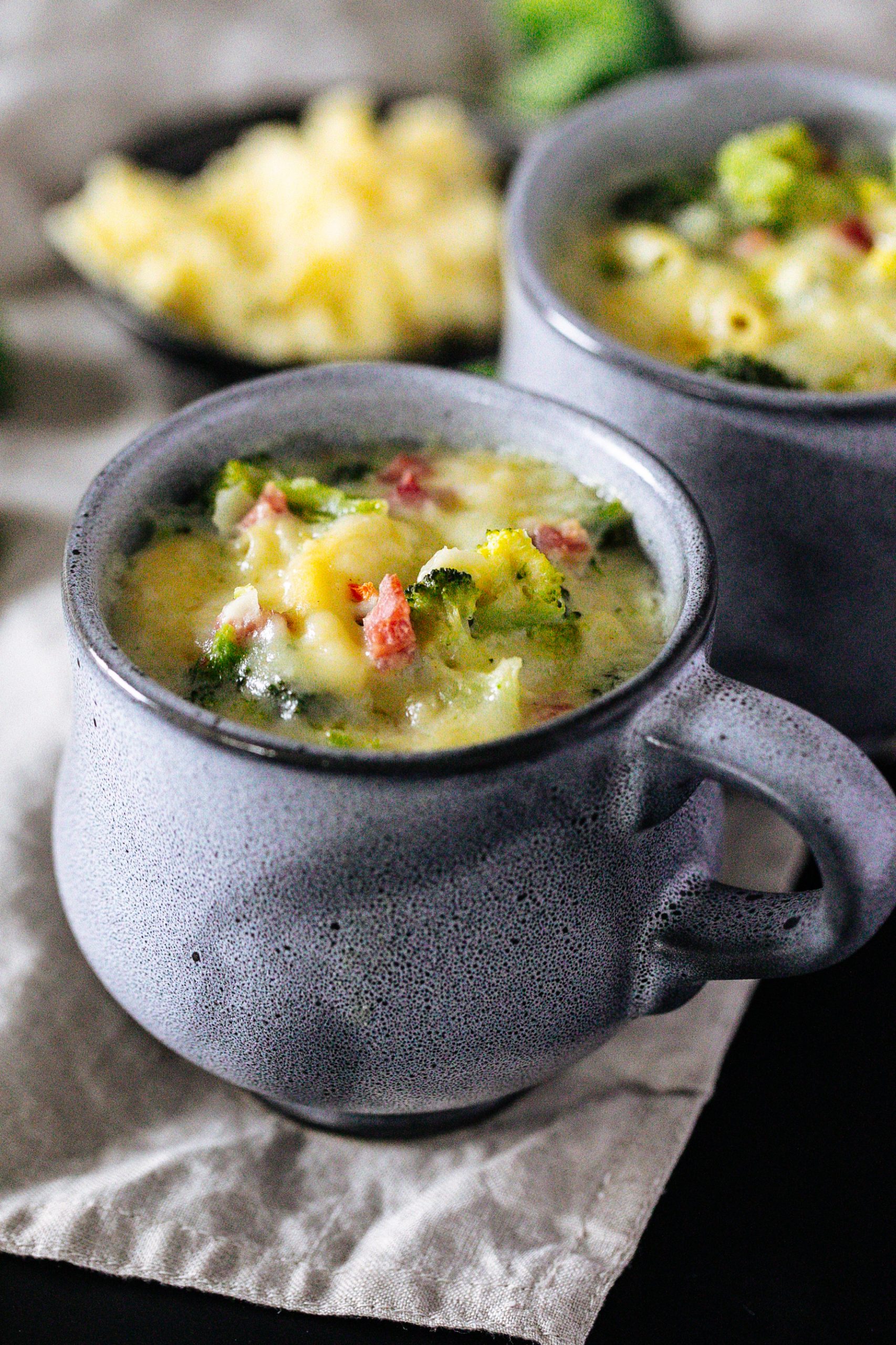 Mac-and-Cheese-Suppe - One Pot in 20 Minuten