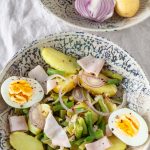 Einfacher Bohnensalat mit Patros